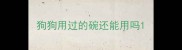 狗狗用过的碗还能用吗