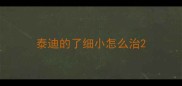 泰迪的了细小怎么治