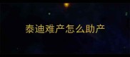 泰迪难产怎么助产