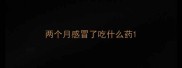 两个月感冒了吃什么药