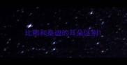 比熊和泰迪的耳朵区别