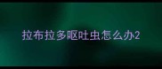 拉布拉多呕吐虫怎么办