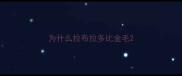 为什么拉布拉多比金毛