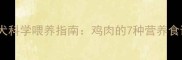 拉布拉多犬科学喂养指南鸡肉的7种营养食谱与禁忌