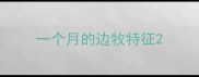 一个月的边牧特征
