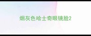 烟灰色哈士奇眼镜脸