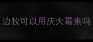 边牧可以用庆大霉素吗