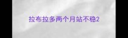 拉布拉多两个月站不稳