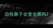 边牧鼻子会变全黑吗