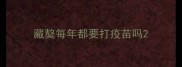 藏獒每年都要打疫苗吗