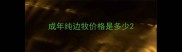 成年纯边牧价格是多少