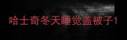 哈士奇冬天睡觉盖被子