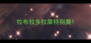 拉布拉多拉屎特别臭