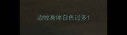 边牧身体白色过多
