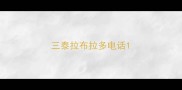 三泰拉布拉多电话