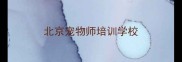 北京宠物师培训学校