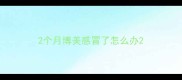 2个月博美感冒了怎么办