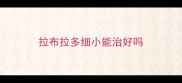 拉布拉多细小能治好吗