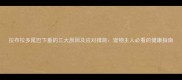 拉布拉多尾巴下垂的三大原因及应对措施宠物主人必看的健康指南