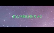 怎么判断边牧多大