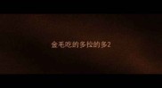 金毛吃的多拉的多