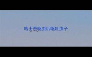 哈士奇驱虫后呕吐虫子