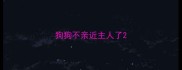狗狗不亲近主人了