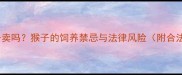 宠物店有猴子卖吗猴子的饲养禁忌与法律风险附合法宠物推荐