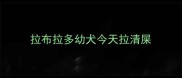 拉布拉多幼犬今天拉清屎