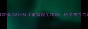 阿拉斯加雪橇犬2月龄体重管理全攻略科学喂养与成长标准