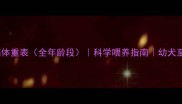 拉布拉多标准身高体重表全年龄段科学喂养指南幼犬至老年期管理攻略