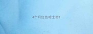 4个月红色哈士奇
