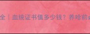 哈士奇价格表全血统证书值多少钱养哈前必看避坑指南