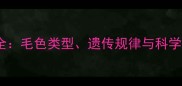 拉布拉多全毛色类型遗传规律与科学养护指南