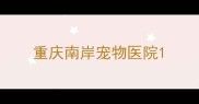 重庆南岸宠物医院
