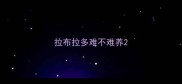 拉布拉多难不难养