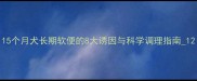 15个月犬长期软便的8大诱因与科学调理指南1