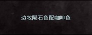 边牧陨石色配咖啡色