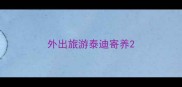 外出旅游泰迪寄养