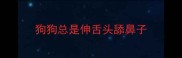 狗狗总是伸舌头舔鼻子