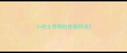 小哈士奇狗的性格特点