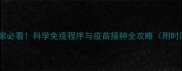 幼犬到家必看科学免疫程序与疫苗接种全攻略附时间表