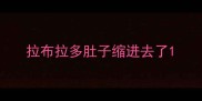 拉布拉多肚子缩进去了