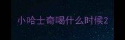 小哈士奇喝什么时候