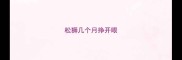 松狮几个月挣开眼