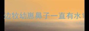 边牧幼崽鼻子一直有水