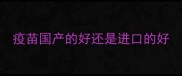 疫苗国产的好还是进口的好