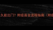小狗打完疫苗后多久能出门附疫苗全流程指南附疫苗后护理清单