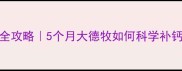 德牧幼犬补钙全攻略5个月大德牧如何科学补钙附喂养清单