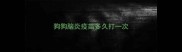 狗狗脑炎疫苗多久打一次